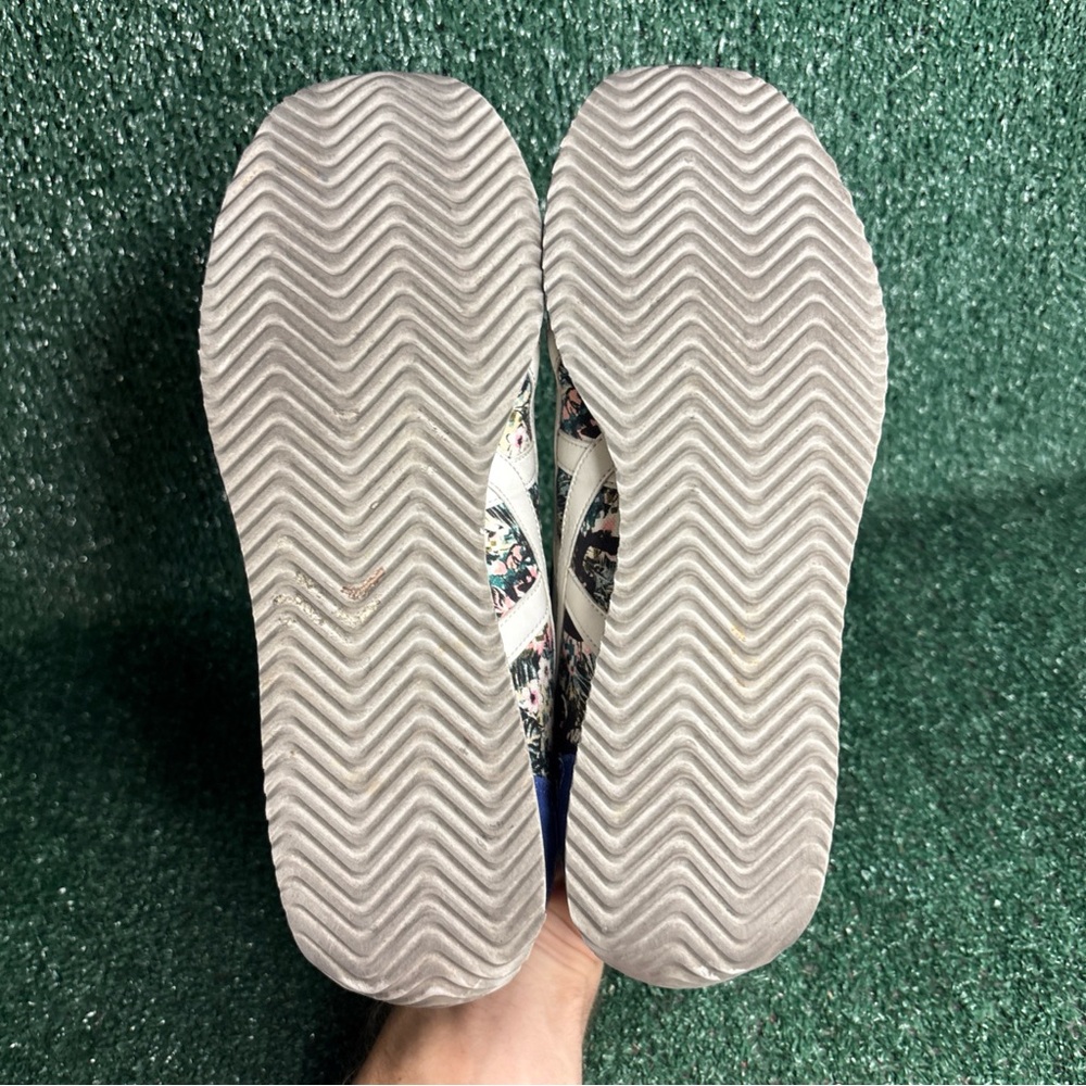 Nowartt X Onitsuka Tiger Limited Edition Floral Blue White Womens Size 9 (Men 8) - Picture 10 of 14